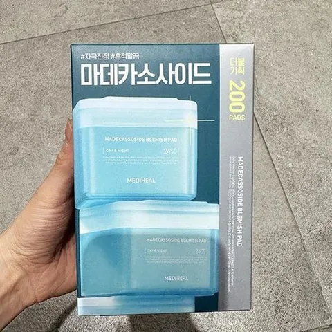 셀러허브 식품 메디힐 마데카소사이드 흔적 패드 기획세트 100매 + 리필 100매 P0038_0165