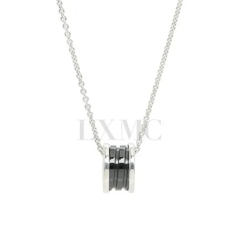 불가리 [중고명품] 불가리 비제로 목걸이 세라믹 실버 네크리스 세이브더칠드런 349634