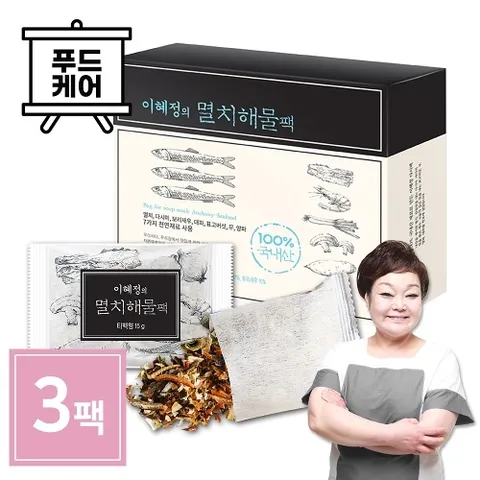 빅마마 이혜정 [T] 멸치 해물 다시팩 (15g x 10개) 3팩
