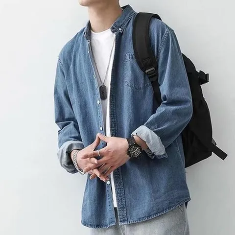 셀러허브 패션 [JHQRM7N6_4B]무지 정장셔츠 신발 빅사이즈 가을 루즈 정장