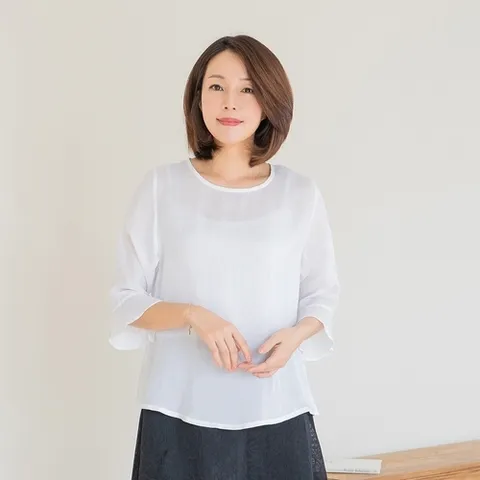 마담4060 엄마옷 마담4060 우아인견 마담옷 블라우스-RKC2503003-