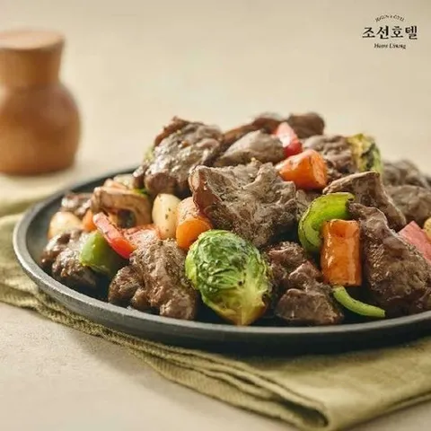 조선호텔앤리조트 한입 안심 찹 스테이크 430g x 4팩 (약 8인분)_P434505069