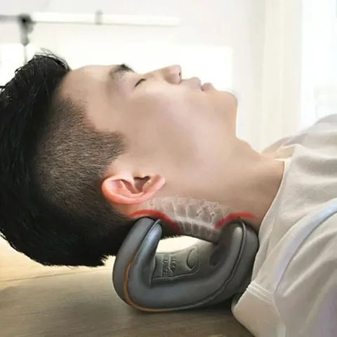 셀러허브 1 [XBJKI65O_48]2색 1개 휴대용 스트레칭폼 목 경추 스트레칭