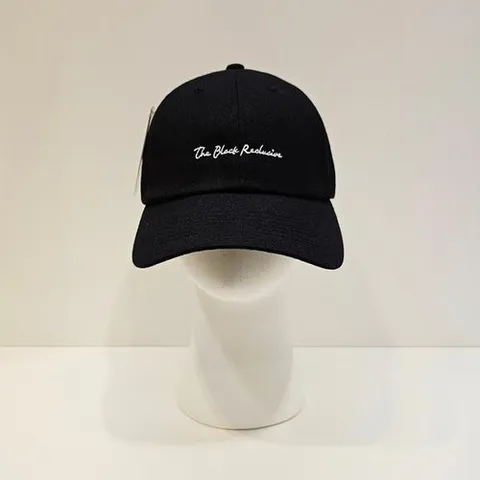 캡텐 BKF2UCC014 블랙리클루시브 기본 필기체 볼캡 BK