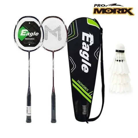 셀러허브 1 [HYIJU275_4B]라켓 배드민턴세트 이글 (셔틀콕 3입)