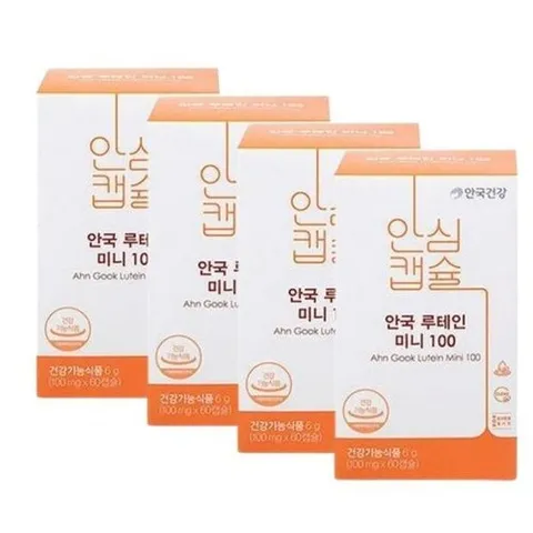 기타브랜드 안국건강 New 루테인 미니 100 100mg x 60정 4개/SJ_P429213847