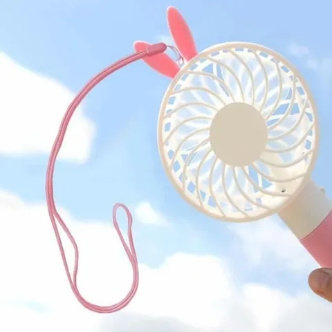 오티마트 목걸이 핸드 선풍기 토끼 휴대용미니선풍기 미니핸디