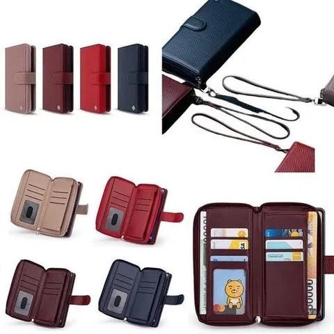 셀러허브 1 [XBIH241L_55]가죽 스마트폰 빈샐르 지갑 S24울트라 S928