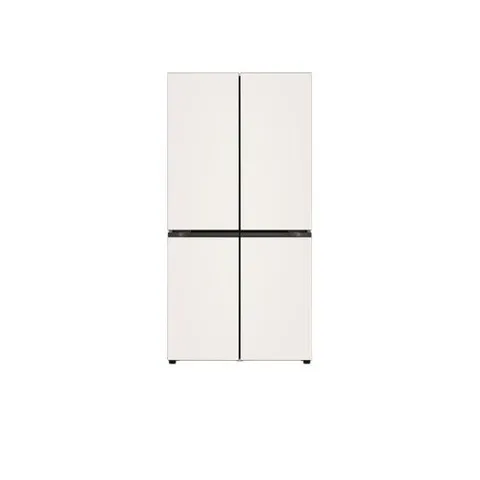 LG전자 LG 디오스 오브제 글라스 4도어 냉장고 870L 1등급 H875GBB011 (베이지/베이지) 전국무료배송
