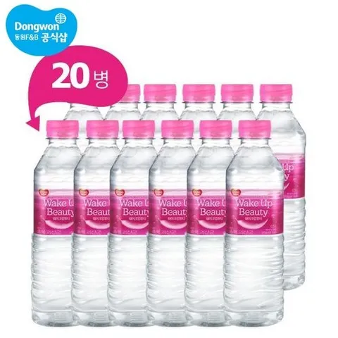 동원에프앤비 샘물 웨이크업 뷰티 500ml20병_P072551750
