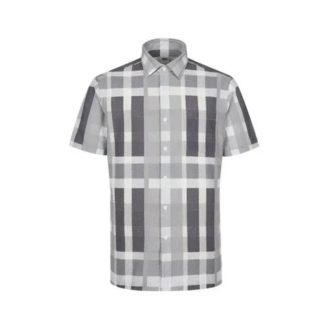 닥스 폴리100 닥스체크 캐주얼 반팔셔츠DKS1SHCS145G1