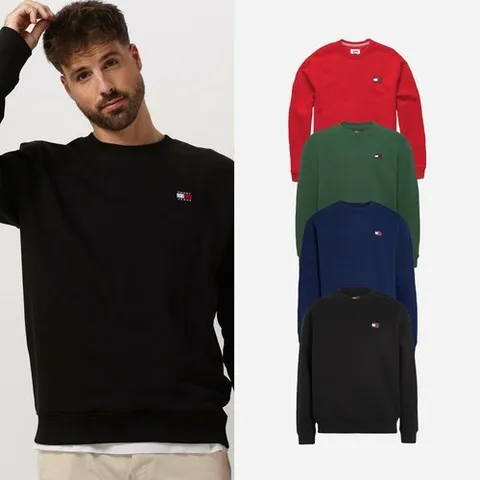 타미힐피거 타미진스 남여공용 맨투맨 스웨트셔츠