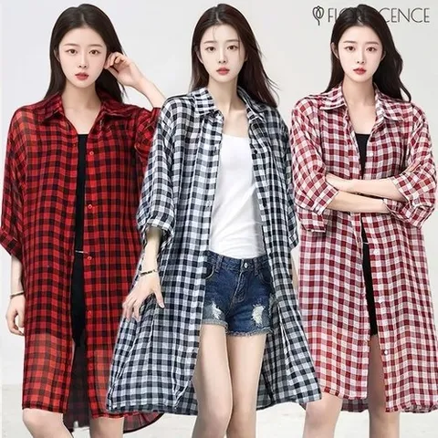 플로레센스 플로레센스] 써니 바캉스 롱셔츠3종21873251588350