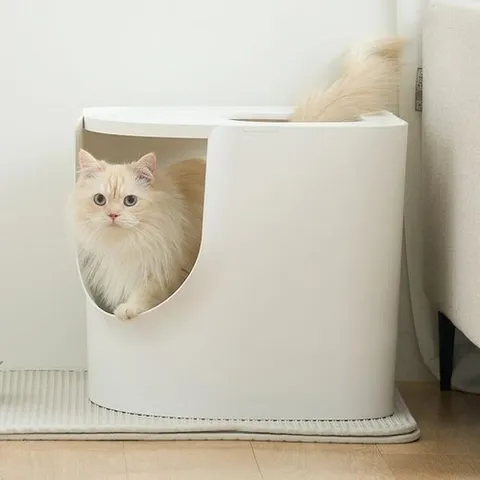 셀러허브 생활리빙 두잇 고양이 화장실 후드형 배변 용품 푸푸박스 투웨이