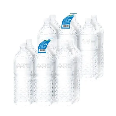 스파클 [무라벨 빈병회수] 스파클 생수 2리터×12병