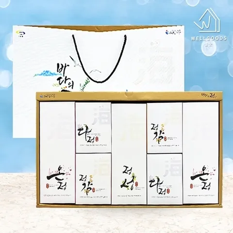 웰굿 부산 기장 바다소리 세트 5호(미역,새우외4종)