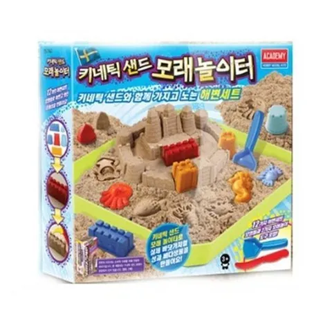셀러허브 패션 [JHQRYKRS_4A]키네틱샌드 세트(모래 907g 12가지몰드외)