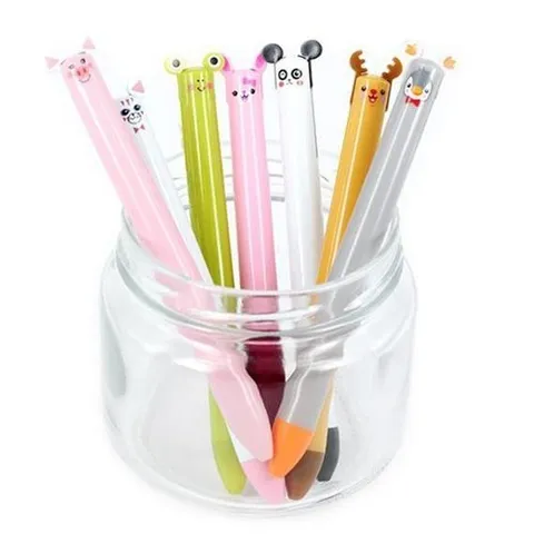 기타 귀돌이2색볼펜(7개캐릭터 3개 21개묶음판매) 귀돌이_W40E9E7