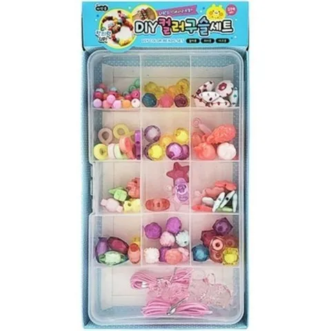 셀러허브 패션 [JHQRMG68_4B]3000 컬러 구슬 세트 세트