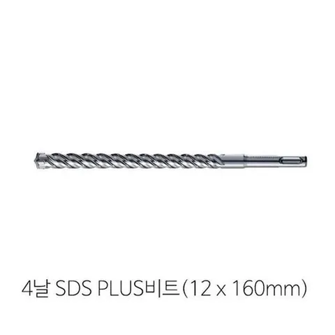 셀러허브 1 [XB6I4346_55]x 콘크리트비트 4날 PLUS(12mm 160mm)비트