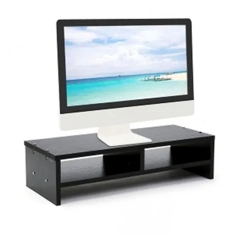 기타 모니터받침대 모니터선반 오피시아 블랙 컴퓨터-WFBC07E