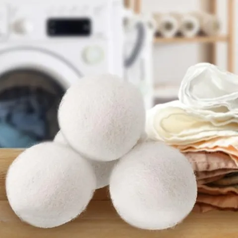 셀러허브 1 건조기 드라이 양모볼 세탁볼 먼지제거 런드리 공 드럼세탁기 4p