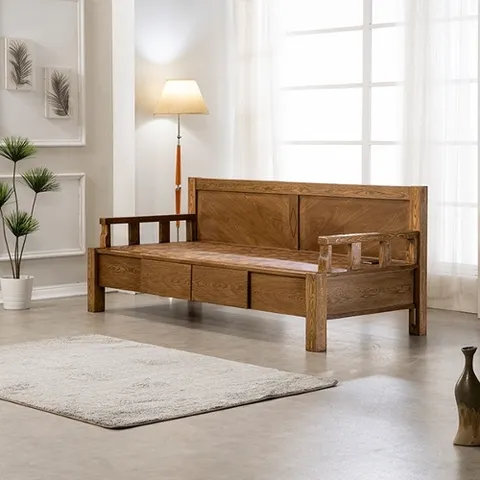 구들장건강 모던 서랍형 소파 황토숯볼 흙소파