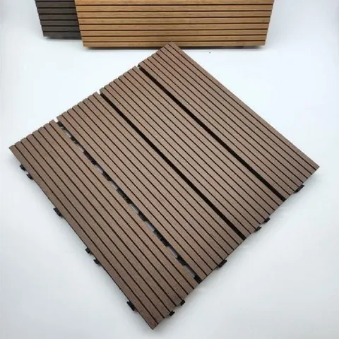 셀러허브 1 [HYIJPZRV_4B]우드st 데크타일 초코브라운 조립식