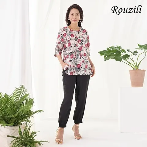 마르조 로질리][2종]마몽드풍기인견 베이지