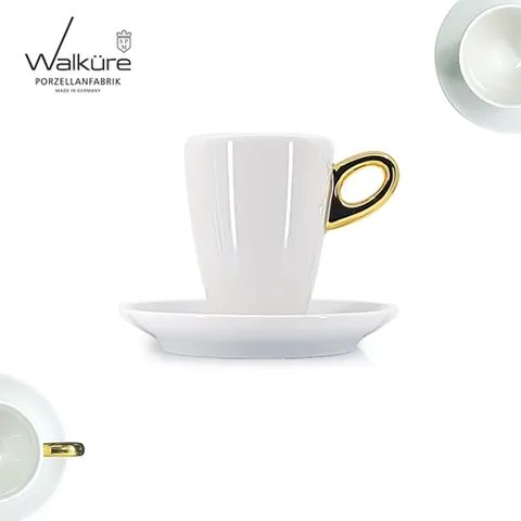 발퀴레 알타 아메리카노 커피잔 세트 handle golden