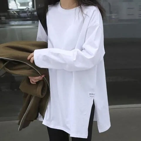 셀러허브 패션 [QN3VXYWW_55]긴팔티 티셔츠 베이직 모달티셔츠 데일리