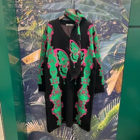 르니앤맥코이 버터플라이머플러세트니트원피스MM11KO700IC