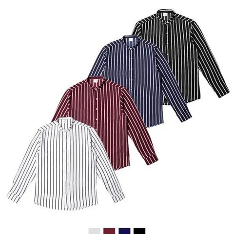 셀러허브 1 차이나 스트라이프셔츠 카치온원단 (33267809)