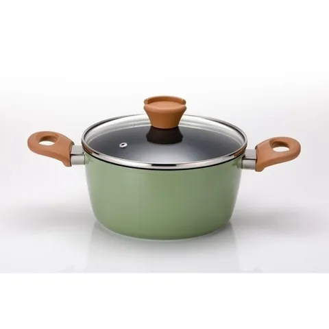 기타 고품질 인덕션양수냄비 그린베일 플라워 라면조리 인덕션전용냄비 인덕션냄비 양수 세라믹 18cm WFITZBN