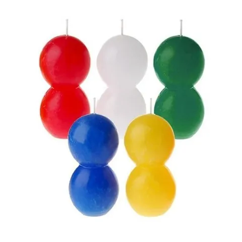 셀러허브 1 [HYII2LJI_4B]눈사람 파라핀 개별판매 5EA