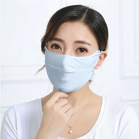 셀러허브 1 숨쉬기 편한 입체 UV차단 마스크(스카이) 천마스크