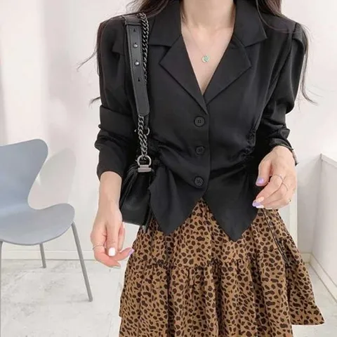 셀러허브 패션 [룽스]자켓 아우터 블라우스 자켓코디아우터쇼핑몰 코디 (45008797)