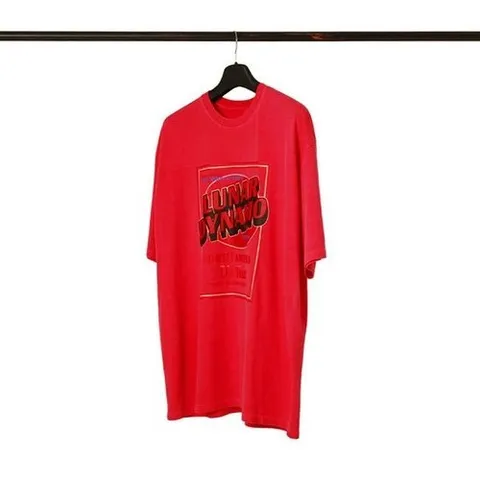 리빌모아 남자 빈티지 프린팅 반팔 티셔츠 KSM-TSH-SDI0324001-코랄핑크_P389959175