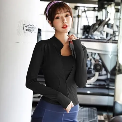 셀러허브 패션 [에스이엔몰] 여성 요가 헬스 필라테스 집업 런닝 운동복