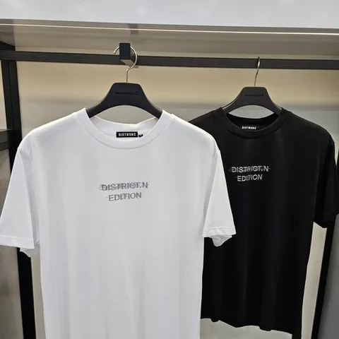 패션플러스 [나인마이너스투] 메탈 고주파 티셔츠 LP2TU318SC