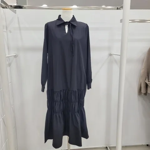 밸리걸 브이 카라 프릴 통윈피스825490