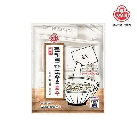 오뚜기 고기리 들기름 막국수용 육수 300G x 18개