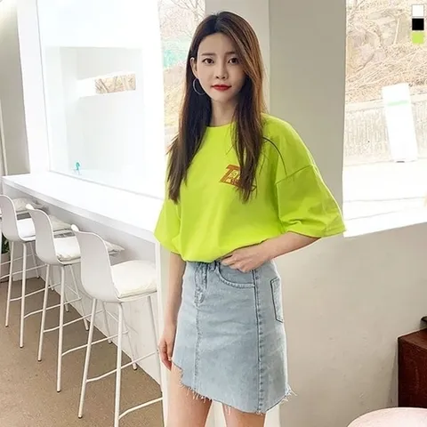 니까 남여공용 테이크 오버핏 반팔_P060598899
