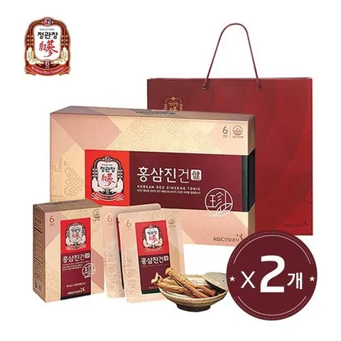 정관장 홍삼진건 40ml x 30포 선물세트 2세트