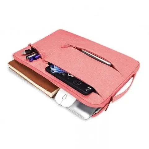 셀러허브 패션 [JHQOP33S_4B]손잡이 파우치 13형 포켓 노트북가방