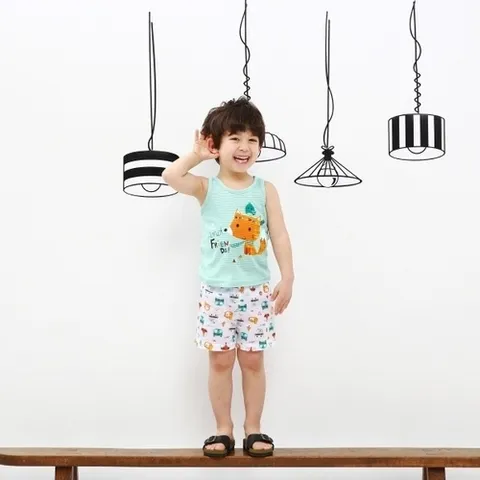 삐삐롱 삐삐롱] 리틀폭스 남민소매 세트(15S1243HSMT)