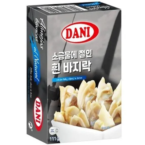 셀러허브 패션 [JHN1O4T0_52EO]식감 다니 소금물에 절인 흰바지락 111g