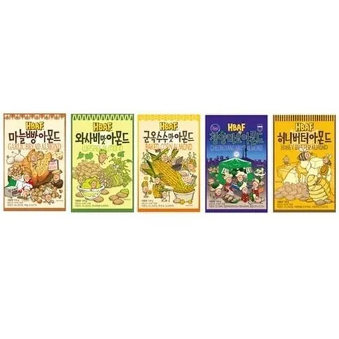 셀러허브 1 [XBKMC00E_56]자재 바프 아몬드 과자 초코렛 견과류 120g