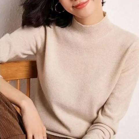 셀러허브 1 겨울소장가치 100  캐시미어 반목니트