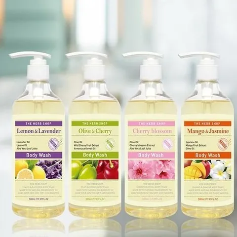 셀러허브 1 [XB70140M]HJ 더허브샵 바디워시 500ml 바디케어 바디샴푸